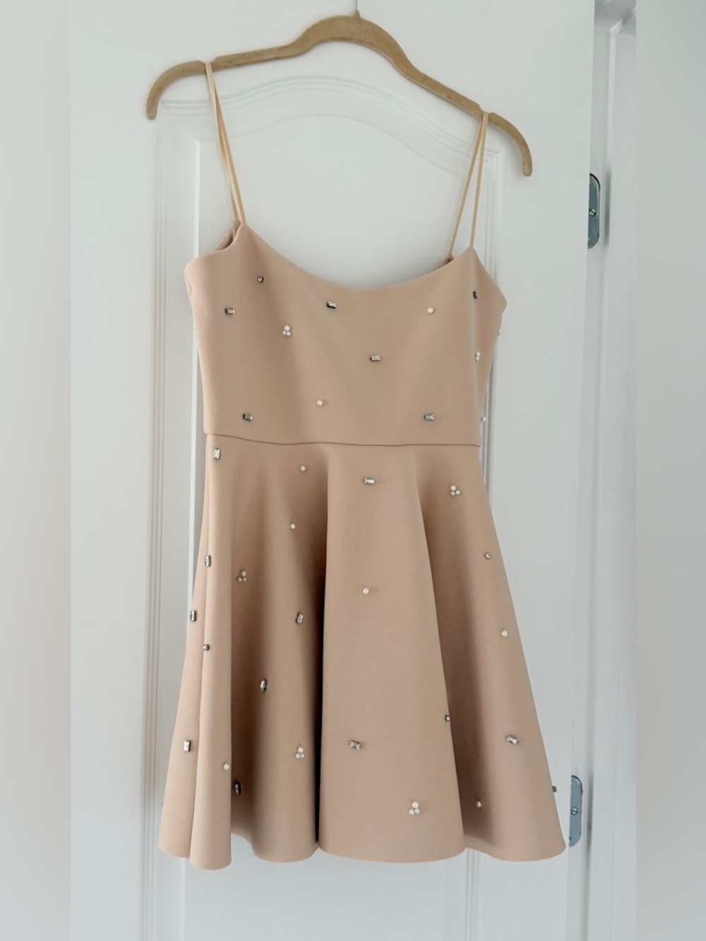 Zara jewel volume short dress